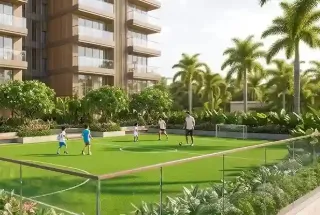 Turf Area at Haware One & Only Crown