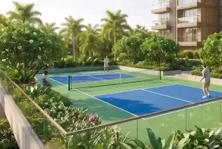 Pickleball Court at Haware One & Only Crown