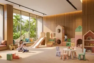 Kids Play Area at Haware One & Only Crown